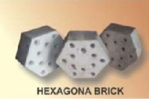 2-Loka Refractories Hexagonal Brick